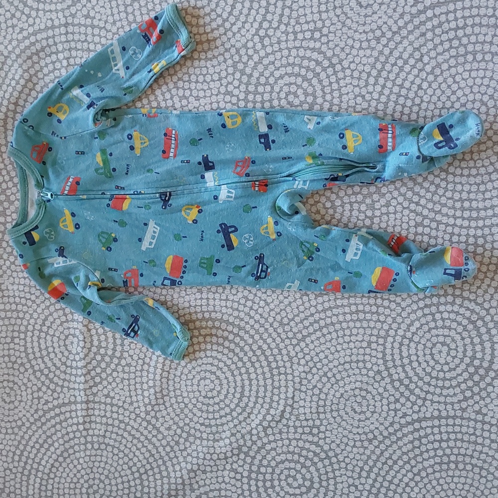 Baby Boy Footies Sz. 6-9 Mos - Picture 2 of 5
